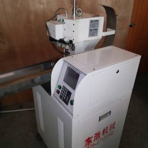 全自动单头双线打端机